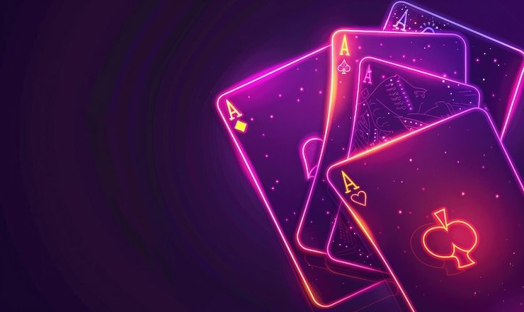 Meja Baccarat live Red Tiger dengan tata letak kartu dan opsi taruhan